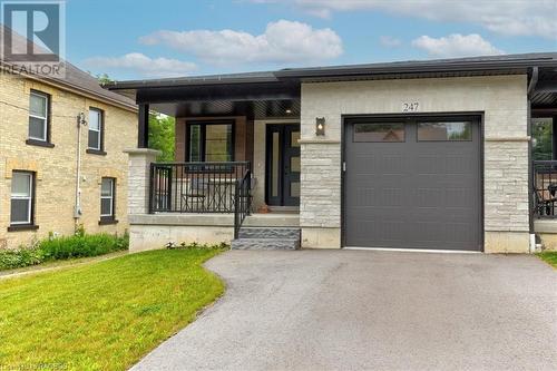 247 Fergus Street N, Mount Forest, ON - Outdoor With Deck Patio Veranda With Facade