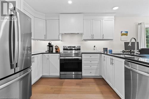 247 Fergus Street N, Mount Forest, ON - Indoor Photo Showing Kitchen With Stainless Steel Kitchen With Upgraded Kitchen