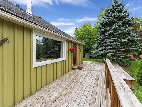 22021 E Gara-Erin Tline, East Garafraxa, ON - Outdoor With Deck Patio Veranda With Exterior