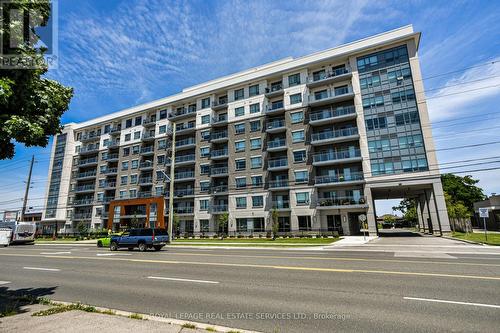 613 - 121 Highway 8 Road, Hamilton, ON - Outdoor With Balcony With Facade