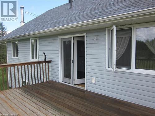 2131 Papineau Road, Mattawa, ON - Outdoor With Deck Patio Veranda With Exterior