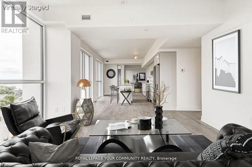 1202 - 1063 Douglas Mccurdy Comm Circle, Mississauga, ON - Indoor Photo Showing Living Room