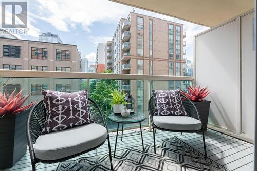 563 - 313 Richmond Street E, Toronto, ON - Outdoor With Balcony With Exterior