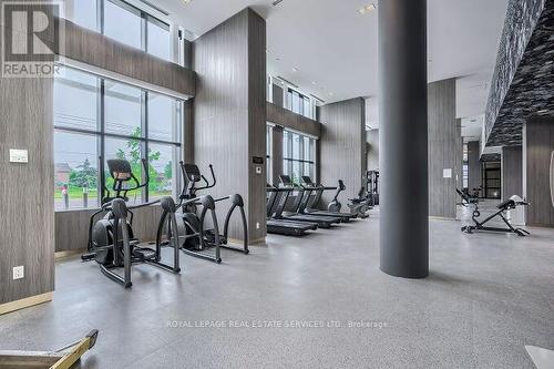 202 - 405 Dundas Street W, Oakville, ON - Indoor Photo Showing Gym Room