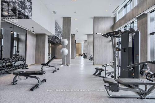 202 - 405 Dundas Street W, Oakville, ON - Indoor Photo Showing Gym Room