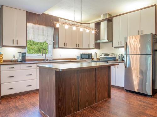 39092 34N Road, La Broquerie, MB - Indoor Photo Showing Kitchen With Stainless Steel Kitchen