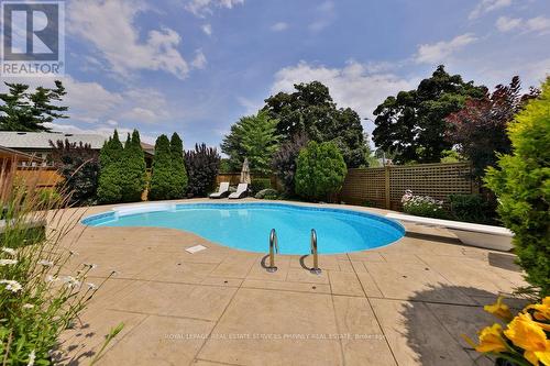 275 Chantenay Drive, Mississauga, ON - Outdoor With In Ground Pool With Backyard