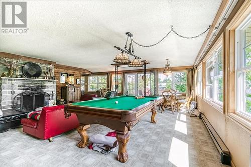 0 Nepahwin Island, Greater Sudbury, ON - Indoor Photo Showing Other Room With Fireplace