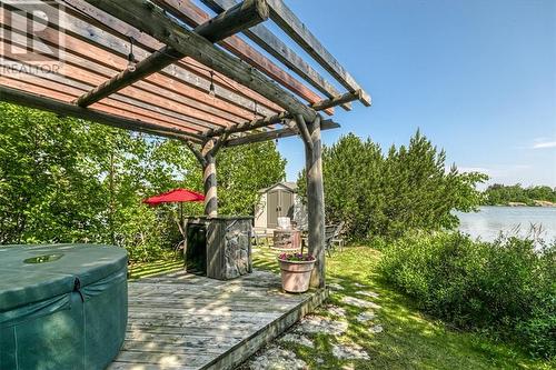 0 Nepahwin Island, Greater Sudbury, ON - Outdoor With Body Of Water With Deck Patio Veranda