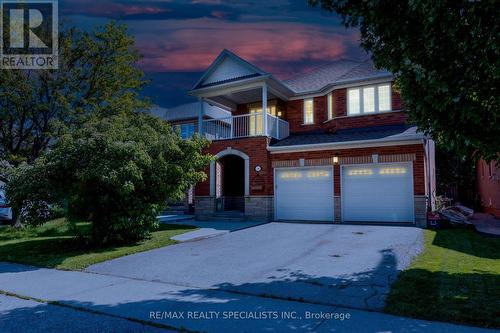 136 Van Scott Drive, Brampton, ON - Outdoor With Balcony With Facade