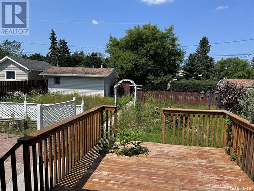 42 Shannon Street, Lanigan, SK - Outdoor With Deck Patio Veranda