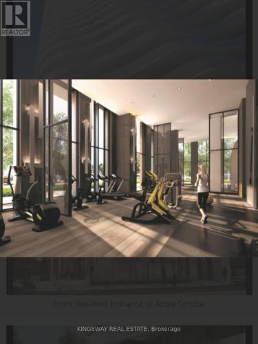 1701 - 15 Holmes Avenue, Toronto, ON - Indoor Photo Showing Gym Room