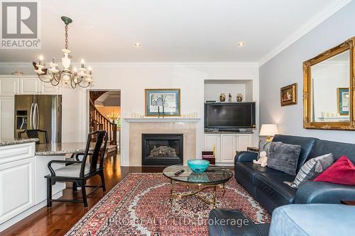 10 - 199 La Rose Avenue, Toronto, ON - Indoor Photo Showing Living Room With Fireplace