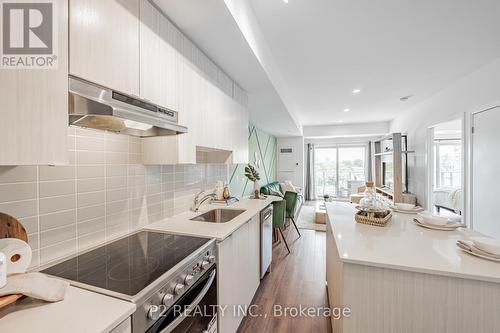 604 - 408 Browns Line, Toronto, ON - Indoor Photo Showing Kitchen With Upgraded Kitchen