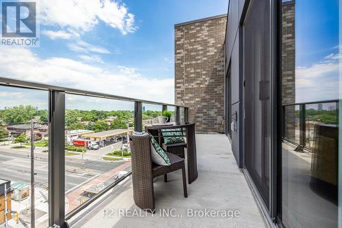 604 - 408 Browns Line, Toronto, ON - Outdoor With Balcony With View