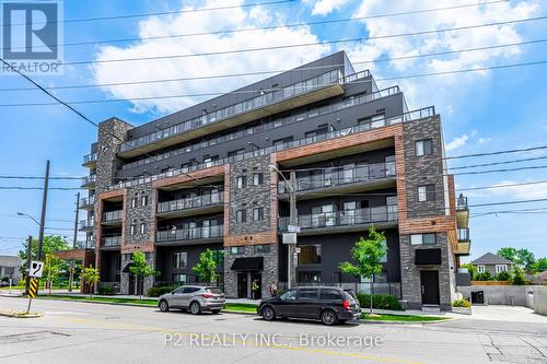 604 - 408 Browns Line, Toronto, ON - Outdoor With Balcony With Facade
