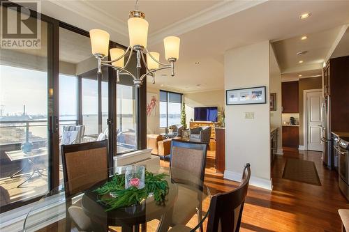 201 Front Street North Unit# 604, Sarnia, ON - Indoor Photo Showing Dining Room