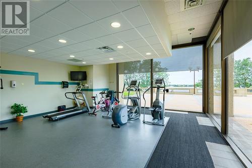 201 Front Street North Unit# 604, Sarnia, ON - Indoor Photo Showing Gym Room