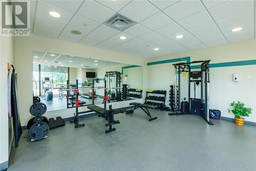 201 Front Street North Unit# 604, Sarnia, ON - Indoor Photo Showing Gym Room