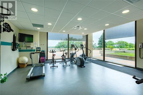 201 Front Street North Unit# 604, Sarnia, ON - Indoor Photo Showing Gym Room