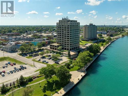 201 Front Street North Unit# 604, Sarnia, ON - Outdoor With Body Of Water With View