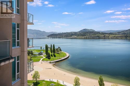 1128 Sunset Drive Unit# 1603, Kelowna, BC - Outdoor With Body Of Water With View