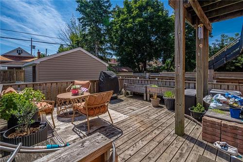 42 Balsam Avenue N, Hamilton, ON - Outdoor With Deck Patio Veranda With Exterior