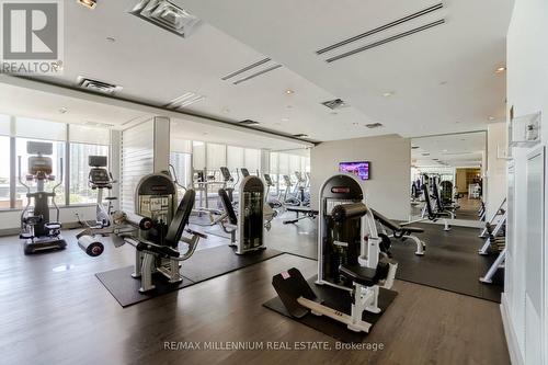 202 - 4011 Brickstone Mews, Mississauga, ON - Indoor Photo Showing Gym Room