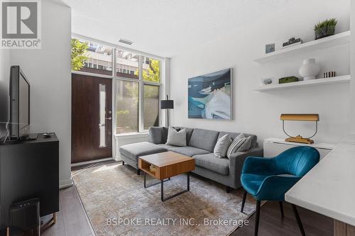 104 - 200 Sackville Street, Toronto, ON - Indoor Photo Showing Living Room