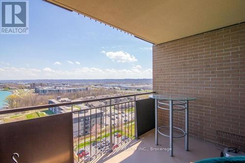 1512 - 500 Green Road, Hamilton, ON - Outdoor With Balcony With Exterior