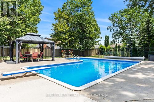 37 Talavera Crescent, London, ON - Outdoor With In Ground Pool With Deck Patio Veranda With Backyard