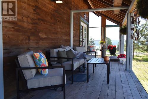 58502 Ootsa Hill Road, Burns Lake, BC - Outdoor With Deck Patio Veranda With Exterior