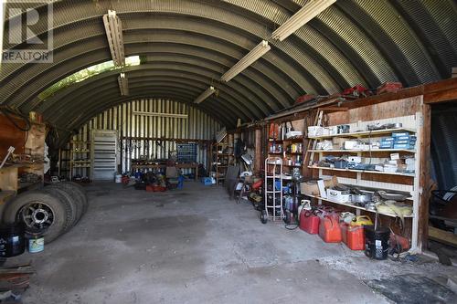 58502 Ootsa Hill Road, Burns Lake, BC - Indoor Photo Showing Garage