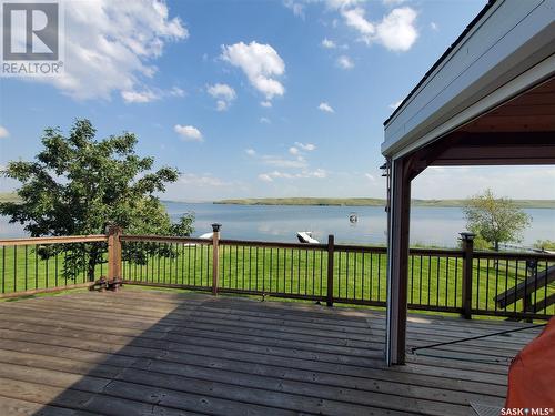 Merilee Way, Rock Ridge Rv Resort, Webb Rm No. 138, SK - Outdoor With Body Of Water With Deck Patio Veranda With View