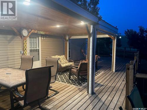 Merilee Way, Rock Ridge Rv Resort, Webb Rm No. 138, SK - Outdoor With Deck Patio Veranda