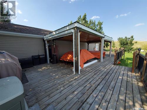 Merilee Way, Rock Ridge Rv Resort, Webb Rm No. 138, SK - Outdoor With Deck Patio Veranda With Exterior