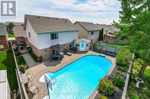 44 Althorp Drive, Orangeville, ON - Outdoor With In Ground Pool With Deck Patio Veranda With Exterior