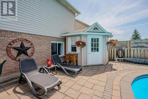 44 Althorp Drive, Orangeville, ON - Outdoor With In Ground Pool With Deck Patio Veranda