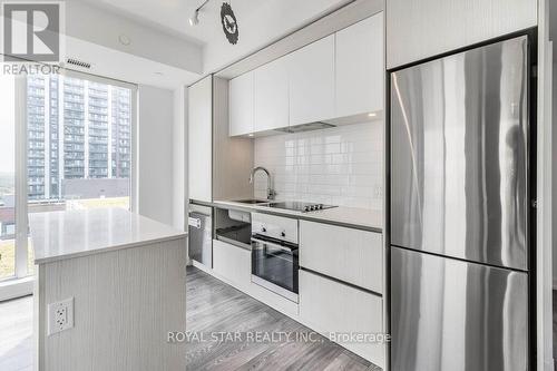 1511 - 225 Sumach Street, Toronto C08, ON - Indoor Photo Showing Kitchen With Stainless Steel Kitchen With Upgraded Kitchen