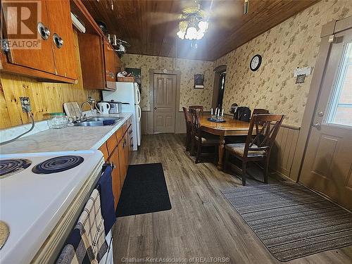 21088 Kenesserie Road, Ridgetown, ON - Indoor Photo Showing Kitchen With Double Sink