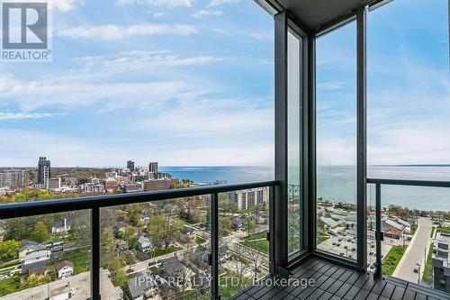 2002 - 500 Brock Avenue, Burlington, ON - Outdoor With Body Of Water With Balcony With View