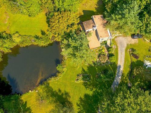 Photo aÃ©rienne - 246 Ch. Lowry, Sutton, QC - Outdoor With Body Of Water With View