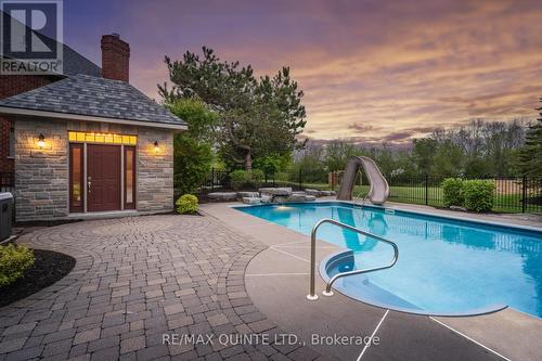 48 Settlers Landing Drive, Quinte West, ON - Outdoor With In Ground Pool