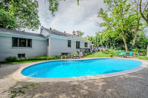 1319 Tyandaga Park Drive, Burlington, ON - Outdoor With In Ground Pool