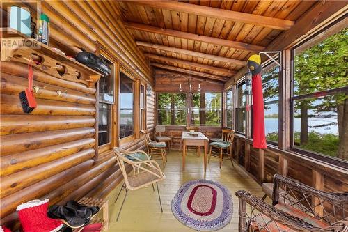 Wabewaba Island Island, Petawawa, ON -  With Deck Patio Veranda With Exterior