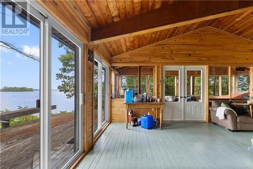 Wabewaba Island Island, Petawawa, ON -  With Deck Patio Veranda With Exterior