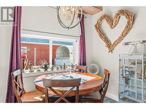 3408 33Rd Avenue, Vernon, BC - Indoor Photo Showing Dining Room