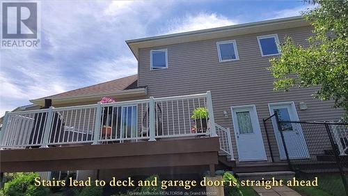 21 Christopher Cres, Moncton, NB - Outdoor With Deck Patio Veranda With Exterior