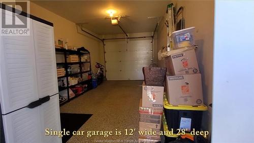 21 Christopher Cres, Moncton, NB - Indoor Photo Showing Garage