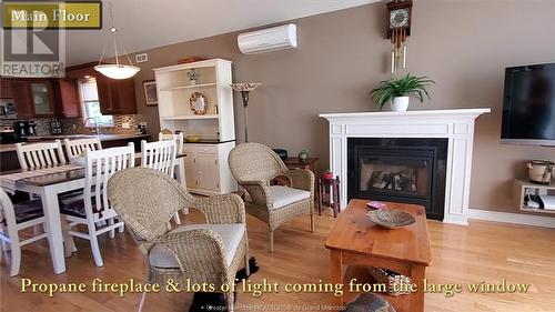 21 Christopher Cres, Moncton, NB - Indoor Photo Showing Other Room With Fireplace